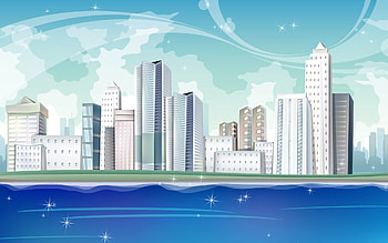 City, Artistic HD wallpaper