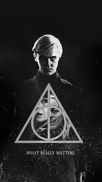 draco malfoy, symbol HD phone wallpaper