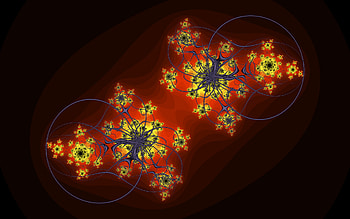 Fractal Julia - 195, fracta, julia, mutation HD wallpaper