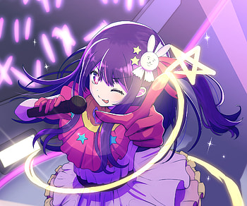 Ai Hoshino, Ai Hoshino, Anime, Oshi no Ko HD wallpaper