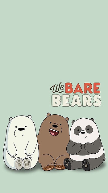 we bare bears . We bare bears , Bear , Ice bear we bare bears, We Bare Bears Kawaii HD phone wallpaper