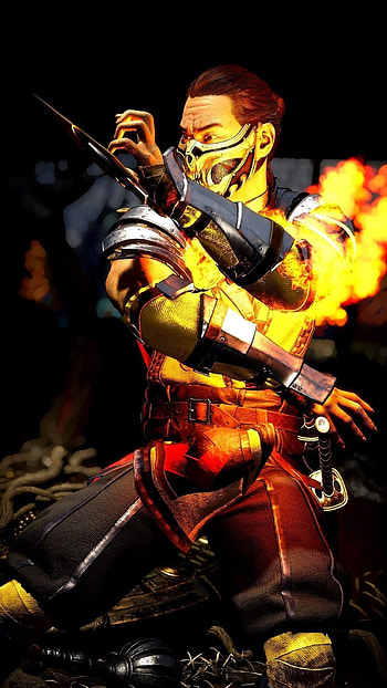Scorpion Mk11, Mortal kombat, Hanzo Hasashi HD phone wallpaper