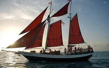 Schooner Jolly II Rover, graphy, Stunning , Sail away HD wallpaper