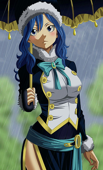 Juvia Lockser, Fairy Tail, Anime girl HD phone wallpaper