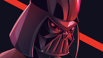 Darth Vader Minimal Art, darth-vader, star-wars, movies, artstation HD wallpaper