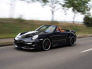 Porsche 911 Turbo TechArt Cabriolet 2008, cabriolet, 2008, techart, porsche, 911, turbo HD wallpaper