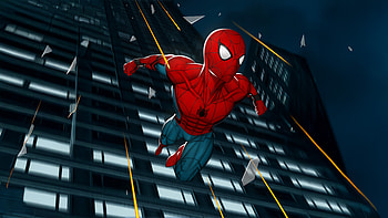 Spectacular Spider Man , spiderman, superheroes, artwork, games, digital-art, art, artstation HD wallpaper