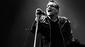 Bono , U, High-Resolution Backgrounds, Vibrant Music Art HD wallpaper