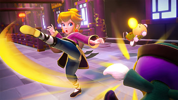 Peach Showtime - Stage Kick | Princess Peach: Spotlight Kick | Peach, Princess Peach Showtime! HD wallpaper