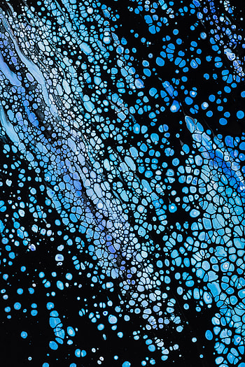 Abstract, Bubbles, Macro, Texture, Paint, Liquid HD phone wallpaper