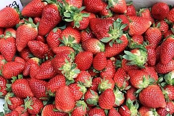 Food, Strawberry, Berries, Ripe HD wallpaper
