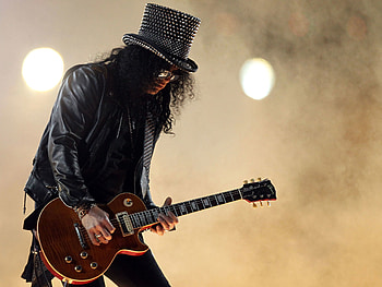 Slash guitar , Music rock band HD wallpaper