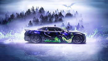 Camaro American Muscle Graphical Art , chevrolet-camaro, chevrolet, cars HD wallpaper