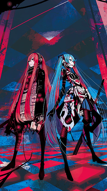 Vocaloid Vibes: Luka & Miku Anime , Hatsune Miku, Anime, Vocaloid HD phone wallpaper