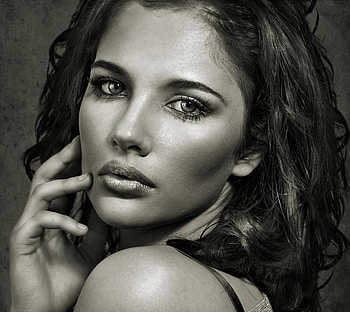 Perfect face, face, model, beautiful, woman HD wallpaper