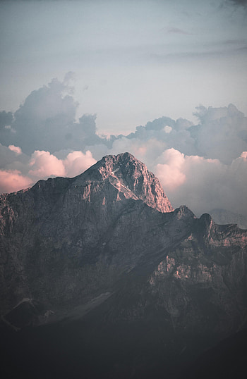 Nature, Sky, Mountains, Clouds, Rocks HD phone wallpaper