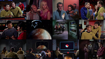 Star Trek Collage 2, Star Trek, Roley, Spock, Kirk, Riley HD wallpaper
