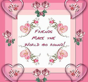 FOR ALL MY FRIENDS ON DN, hearts, special, friends, love HD wallpaper