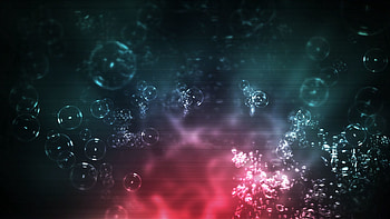 Abstract, Water, Circles, Shine, Light, Stripes, Streaks, Balls, Fiery HD wallpaper