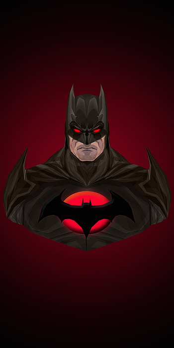 Crimson Batman | Dark Knight Red Sigil | Red-Eyed Bat , Comic, Batman HD phone wallpaper