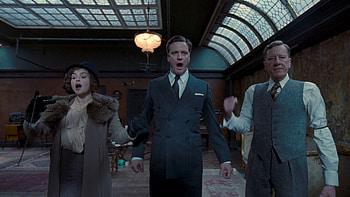 The King's Speech, Royal speech therapy, Inspirational monarch, Triumph over stuttering HD wallpaper