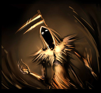 Grim Reaper, darkness, anime, dark, death HD wallpaper