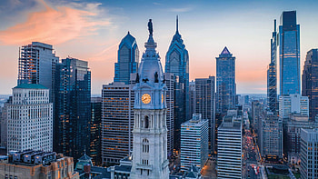 Philadelphia Skyline, Michael Kelczewski, Kurfiss Sothebys International Realty HD wallpaper