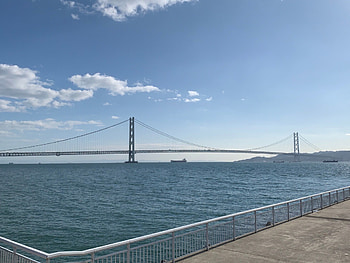 Akashi Kaikyo Bridge reviews, Food and drinks, Hyogo Kobe, Travel recommendations HD wallpaper