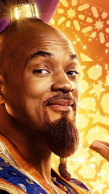 Genie, Top Will Smith backgrounds, Disney, Animation HD phone wallpaper