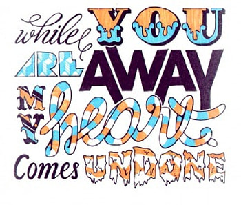 Missing you, away, heart, love, missing HD wallpaper