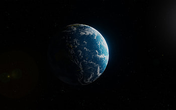 Earth from space, transition from day to night, Earth, Australia from space, Australia at night from space, Pacific Ocean from space HD wallpaper