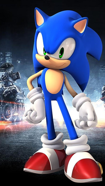 Sonic The Hedgehog, Background HD phone wallpaper