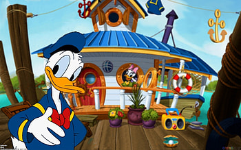 Disney, Donald Duck, Movie, Daisy Duck HD wallpaper