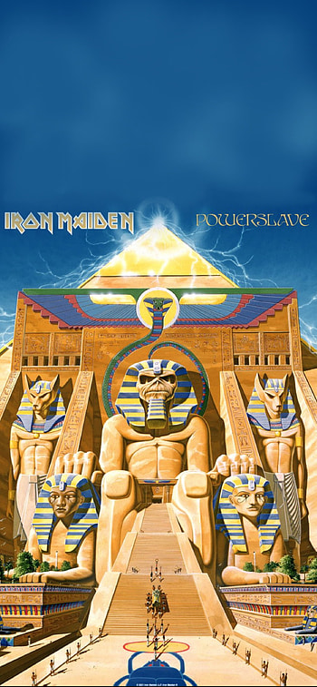 Powerslave, music, Iron Maiden HD phone wallpaper