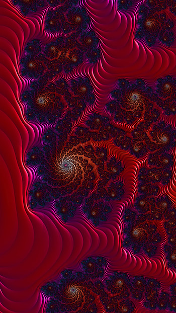 Vertical Fractal Background for Smart, purple, red, pattern, psychedelic, trippy, Abstract, fractal, abstract purple HD phone wallpaper