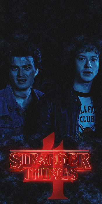Stranger Things 4, Netflix, Steve, Dark, Four, Eddie, Season, Serie HD phone wallpaper