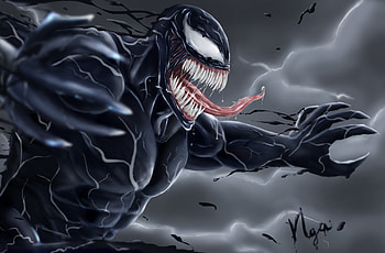 Venom New Artwork, venom-movie, venom, artist, artwork, digital-art, superheroes HD wallpaper