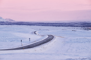 Landscape, Winter, Nature, Snow, Road, Snow Covered, Snowbound HD wallpaper