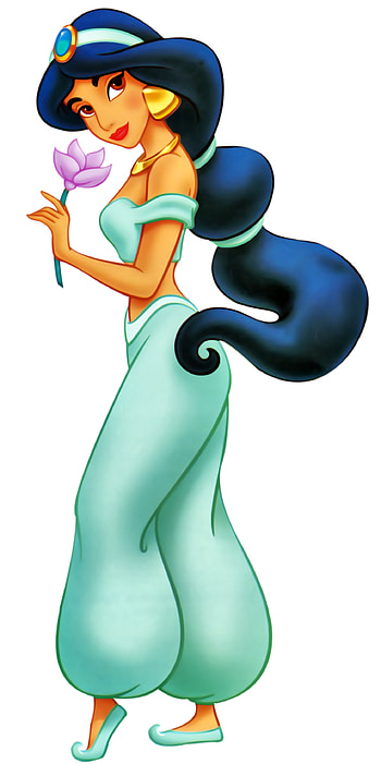 Princess Jasmine, Aladdin cartoon drawing, Disney Jasmine HD phone wallpaper