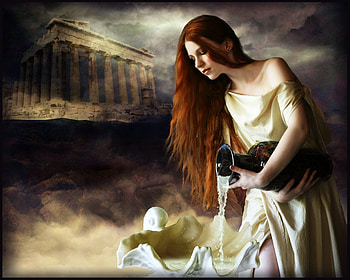 Goddess of Healing, goddess, abstract, healing, woman HD wallpaper