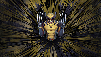 Wolverine Funky, wolverine, superheroes, artwork, art, digital-art HD wallpaper