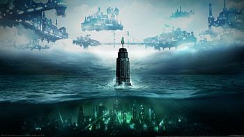 Monument Tower, BioShock HD wallpaper