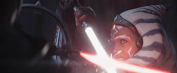 Ahsoka Tano – Intense Lightsaber Duel, Ahsoka Tano, TV Show, Ahsoka (2023) HD wallpaper