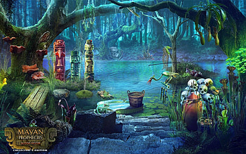 Mayan Prophecies 3 - Blood Moon02, hidden object, fun, video games, cool, puzzle HD wallpaper