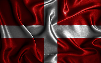 Como flag, , silk wavy flags, italian cities, Flag of Como, fabric flags, Day of Como, 3D art, Como, Europe, cities of Italy, Como 3D flag, Italy HD wallpaper