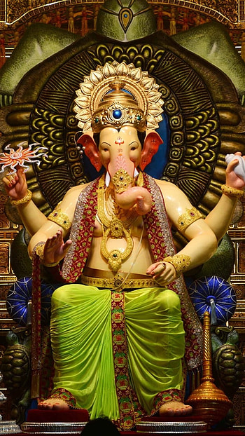 Ganpati Bappa, Laalbaugcha Raja, Ganpati HD phone wallpaper