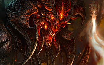 Fire Demon For ... HD wallpaper