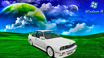 Windows 8 Modded, Windows, Technology, BMW, M3 HD wallpaper
