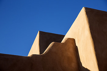 Building structures, Santa Fe, New Mexico, Public domain HD wallpaper