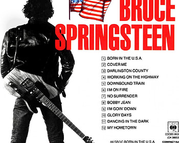 80's Mania: Born in the U.S.A. , classic, music, bruce springsteen, heartland, america, vintage, rock HD wallpaper